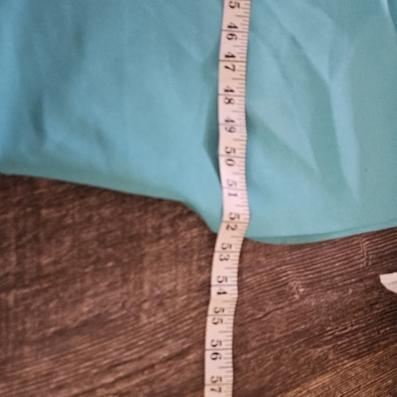 Zara teal open back bodycon midi dress - Picture 8 of 9